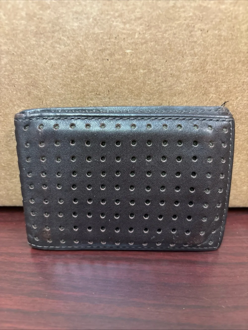 Rare Vintage 90s Black And Yellow Warning Oakley Softwear Card Holder Wallet